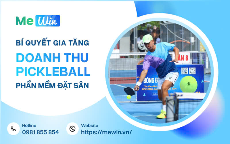 bi quyet tang doanh thu san pickleball